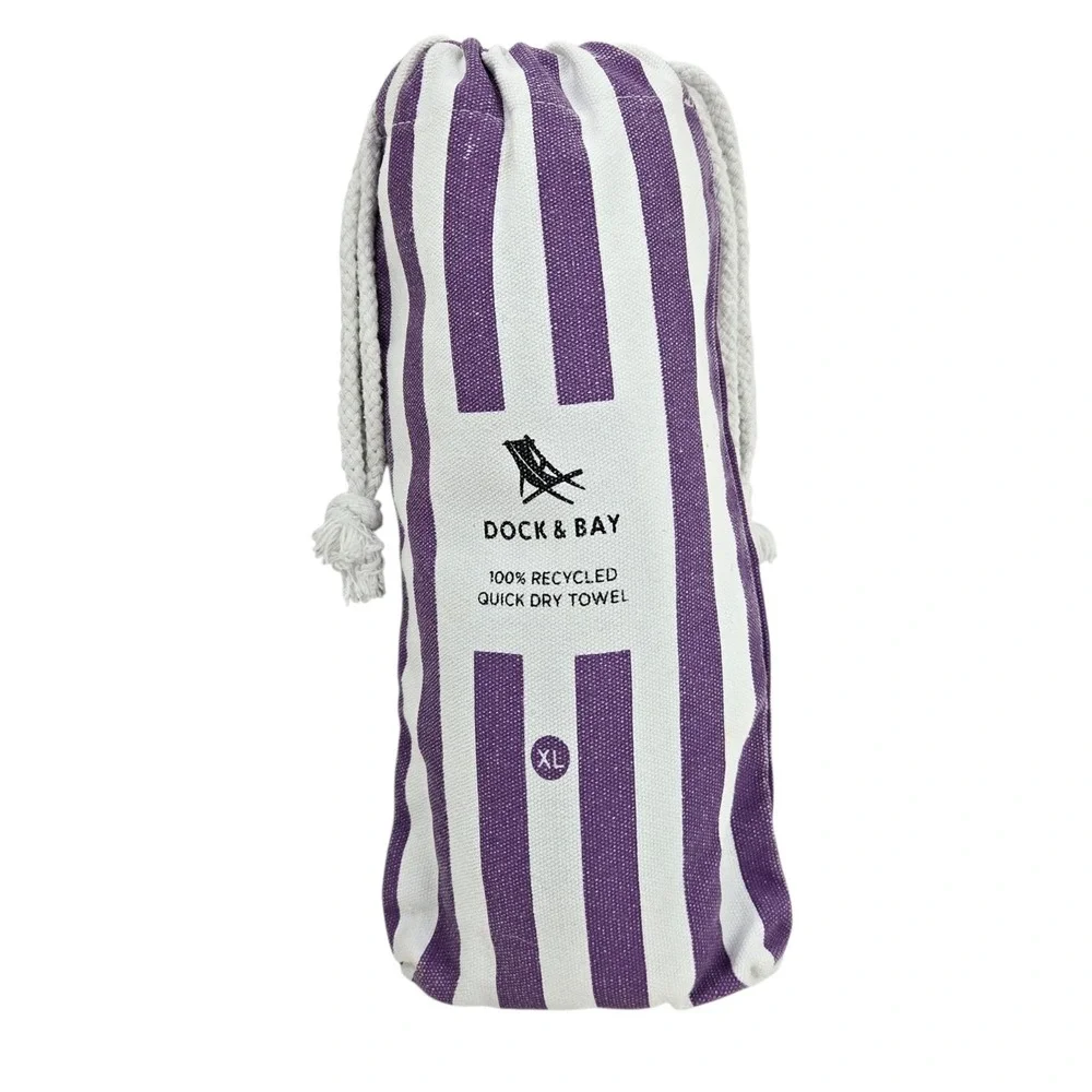 Dock & Bay 100% Recycled Quick Dry Beach Towel XL 78x35